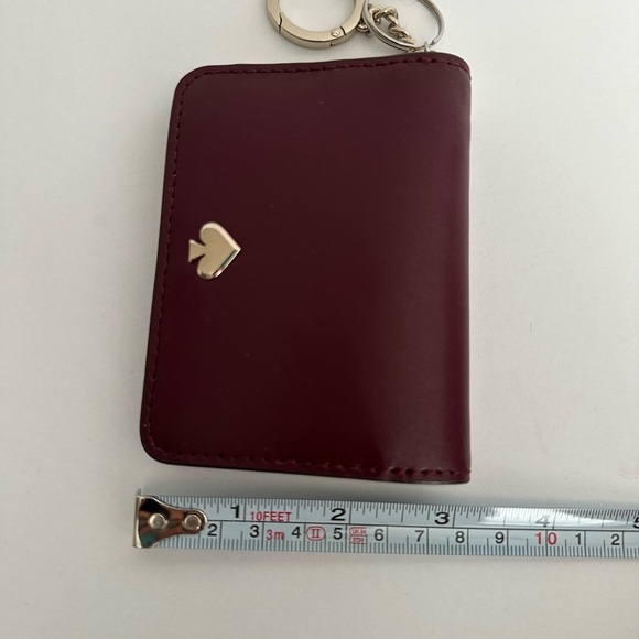 Kate spade wallet key holder plum/prune/wine color - Picture 2 of 8